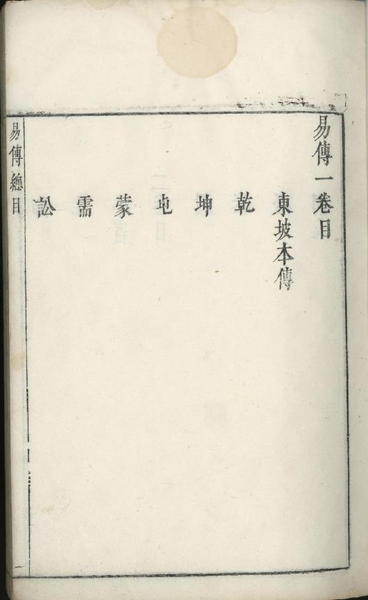 易传.八卷王辅嗣论易一卷