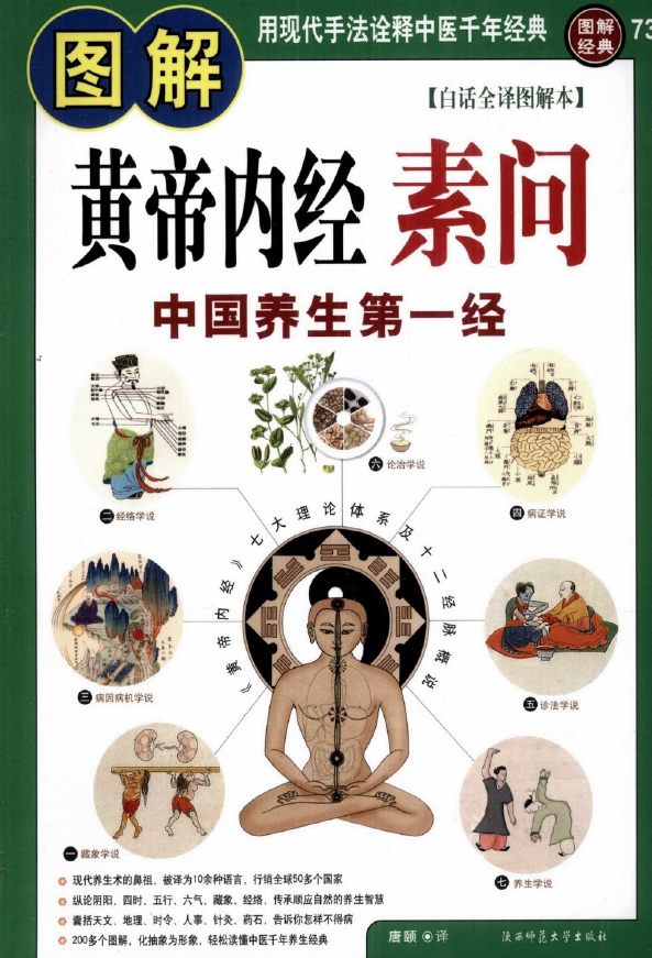 图解黄帝内经·素问 2册  初始高清版等pdf